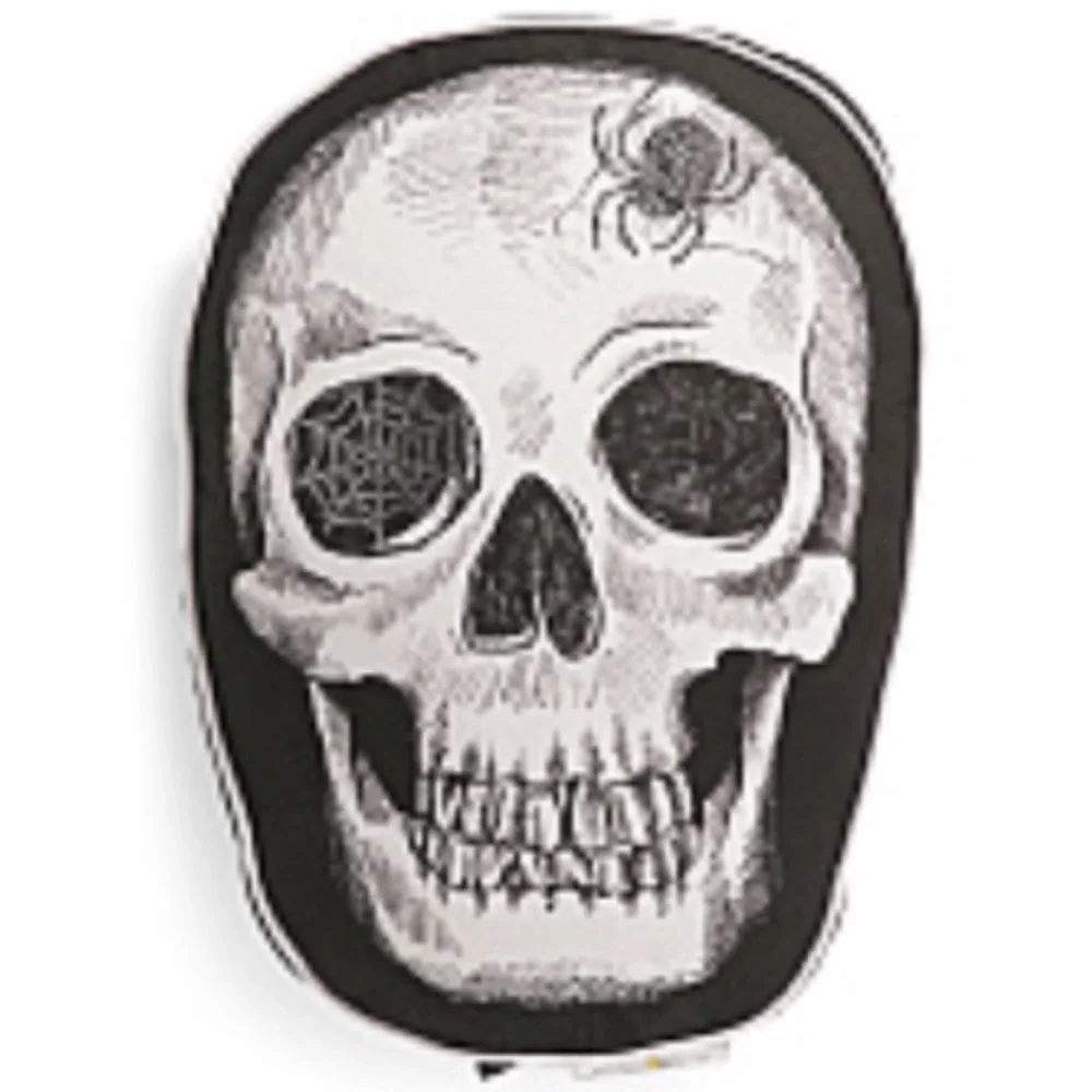 🔥Huge embellished LED skull Pillow🔥 lights up!!!